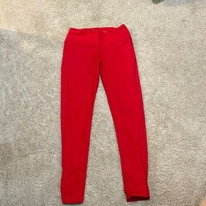 Victoria’s Secret Sport Red Gym Leggings